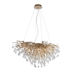 2192-11 ICICLE LAMPA WISZĄCA MOSIĄDZ