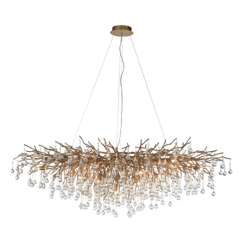 2031-11 ICICLE LAMPA WISZĄCA MOSIĄDZ