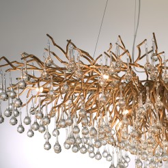 2031-11 ICICLE LAMPA WISZĄCA MOSIĄDZ
