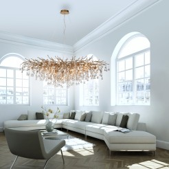 2031-11 ICICLE LAMPA WISZĄCA MOSIĄDZ