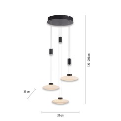 2082-18 LAUTADA LAMPA WISZĄCA