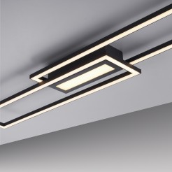 14696-18 ASMIN LAMPA SUFITOWA CZARNY