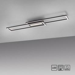 14696-18 ASMIN LAMPA SUFITOWA CZARNY