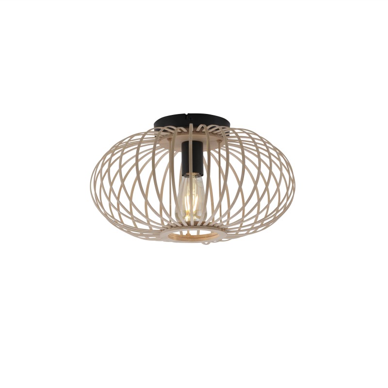 11410-79 RACOON LAMPA SUFITOWA NATURALNE DREWNO