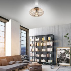 11410-79 RACOON LAMPA SUFITOWA NATURALNE DREWNO