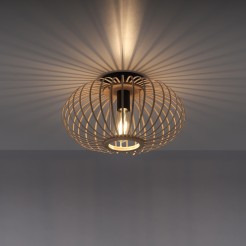 11410-79 RACOON LAMPA SUFITOWA NATURALNE DREWNO
