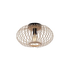 11410-79 RACOON LAMPA SUFITOWA NATURALNE DREWNO