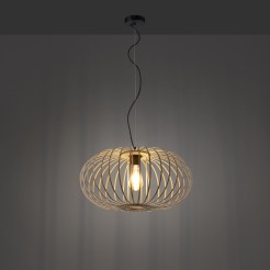 11409-79 RACOON LAMPA WISZĄCA NATURALNE DREWNO