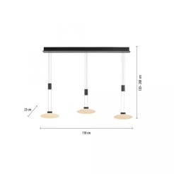 2081-18 LAUTADA LAMPA WISZĄCA