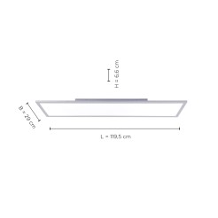 14753-21 FLAT LAMPA SUFITOWA