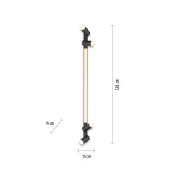 6121-13 PURE-LINES LAMPA SUFITOWA ANTRACYT