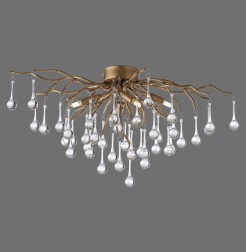 8090-11 ICICLE LAMPA SUFITOWA MOSIĄDZ