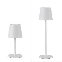 19250-16 EURIA LAMPA STOŁOWA BIAŁY