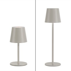 19250-40 EURIA LAMPA STOŁOWA SZARY