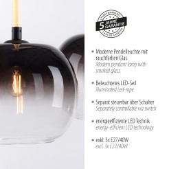 2411-18 LAMPA WISZĄCA LUMA