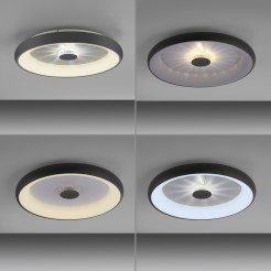 14386-18 VERTIGO LAMPA SUFITOWA CZARNY
