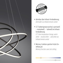 2124-13 TESSARA LAMPA WISZĄCA ANTRACYT