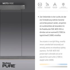 2545-15 PURE-MOTO-RISE LAMPA WISZĄCA SZARY