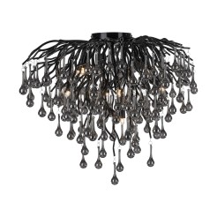 8091-18 ICICLE LAMPA SUFITOWA CZARNY