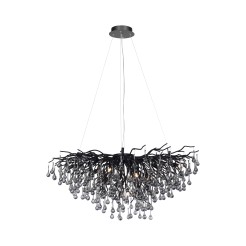 2192-18 ICICLE LAMPA WSZĄCA CZARNY
