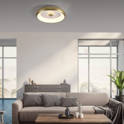 14384-60 VERTIGO LAMPA SUFITOWA MATOWY MOSIĄDZ