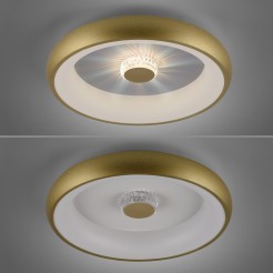 14384-60 VERTIGO LAMPA SUFITOWA MATOWY MOSIĄDZ