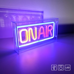 85013-70 NEON-ON AIR KINKIET MULTIKOLOR