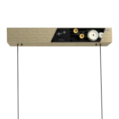 2545-60 PURE-MOTO-RISE LAMPA WISZĄCA MATOWY MOSIĄDZ