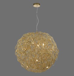 2019-12 SAREA LAMPA WISZĄCA ZŁOTY