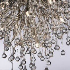 8091-55 ICICLE LAMPA SUFITOWA STALOWY