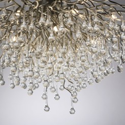 8092-55 ICICLE LAMPA SUFITOWA STALOWY