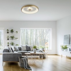 14386-60 VERTIGO LAMPA SUFITOWA MATOWY MOSIĄDZ