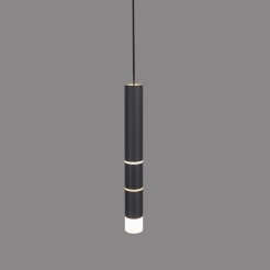 2211-18 PURE-VEGA LAMPA WISZĄCA CZARNA