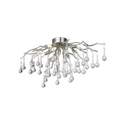8090-55 ICICLE LAMPA SUFITOWA STALOWY