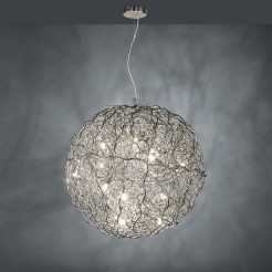 2019-21 SAREA LAMPA WISZĄCA SREBRNY