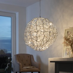 2019-21 SAREA LAMPA WISZĄCA SREBRNY