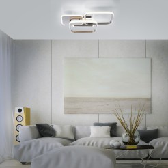 14117-55 SEVENT LAMPA SUFITOWA STALOWY