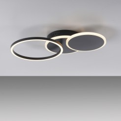 14116-18 SEVENT LAMPA SUFITOWA CZARNY