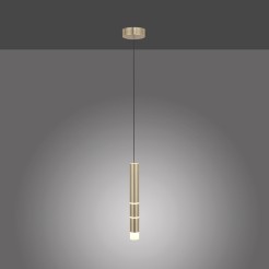 2211-60 PURE-VEGA LAMPA WISZĄCA MATOWY MOSIĄDZ
