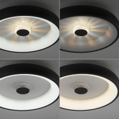 14384-18 VERTIGO LAMPA SUFITOWA CZARNY