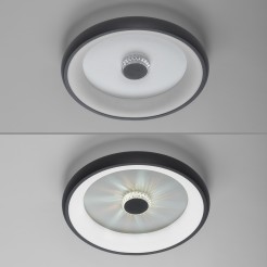 14384-18 VERTIGO LAMPA SUFITOWA CZARNY