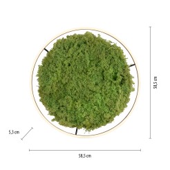 15392-66 GREEN RITUS LAMPA SUFITOWA NATURALNY MECH