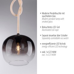 2410-18 LAMPA WISZĄCA LUMA