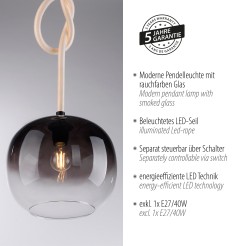 2410-18 LAMPA WISZĄCA LUMA