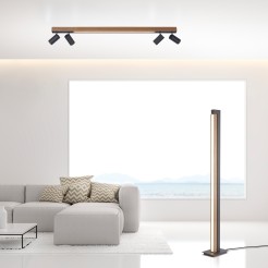 6121-79 PURE-LINES LAMPA SUFITOWA NATURALNE DREWNO