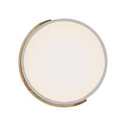 14288-16 BILA LAMPA SUFITOWA BIAŁY/DREWNO