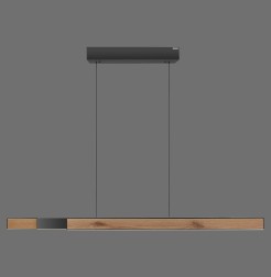 2545-79 PURE-MOTO-RISE LAMPA WISZĄCA NATURALNE DREWNO