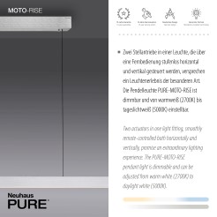 2545-95 PURE-MOTO-RISE LAMPA WISZĄCA ALUMINIUM
