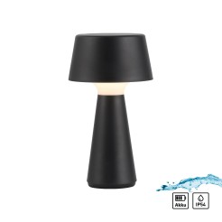19260-18 ABERA LAMPA STOŁOWA CZARNY