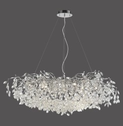 2036-17 RICICLE LAMPA WISZĄCA CHROM
